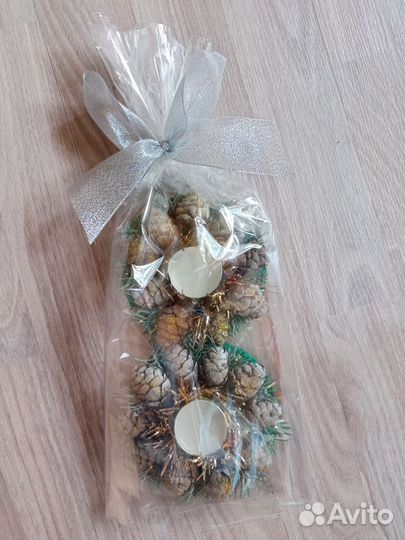 Подсвечник новогодний