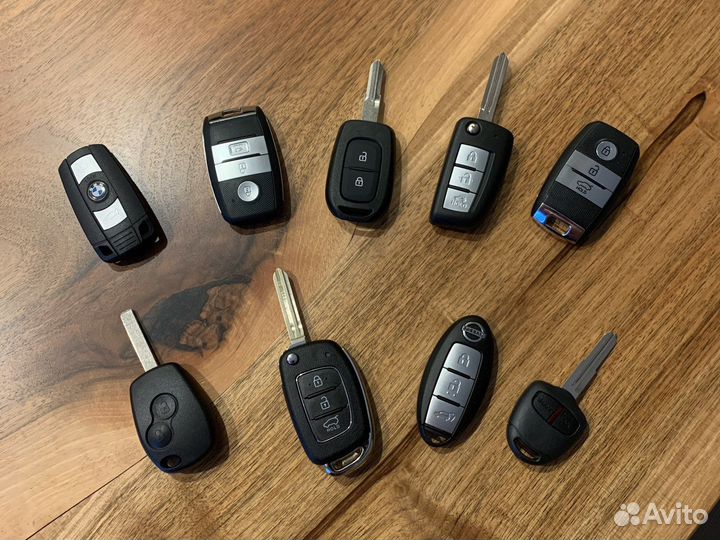 Изготовление автомобильных ключей с чипом