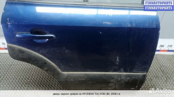 Дверь зад/право Hyundai Tucson I (JM), 2006 2.0 Бензин