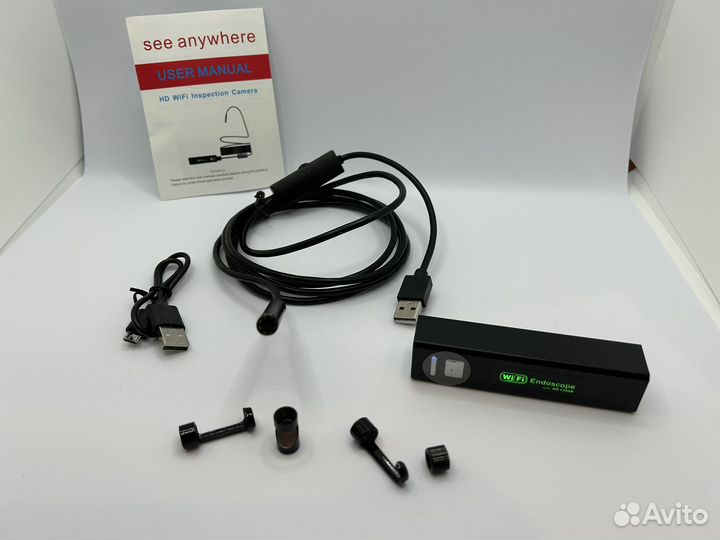 Эндоскоп для смартфона (гибкая камера)