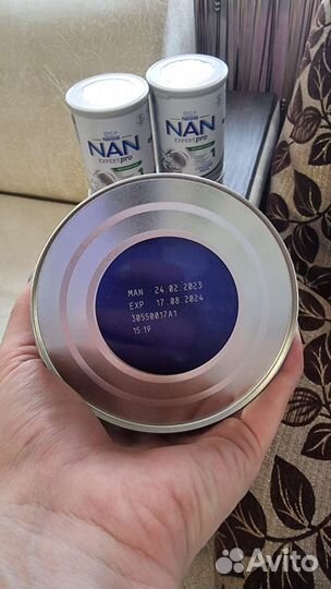 Детская молочная смесь nan