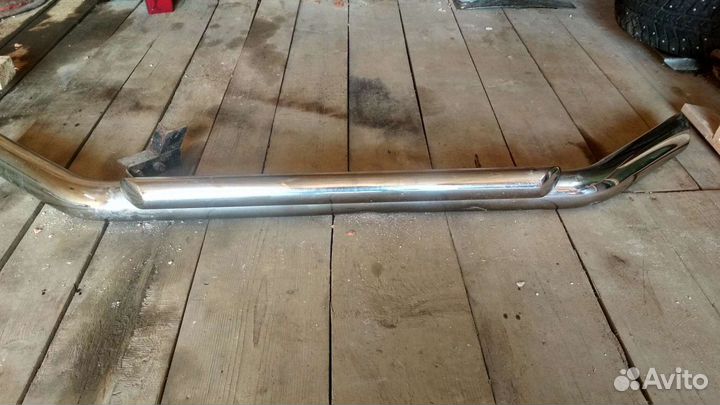 Защита переднего бампера