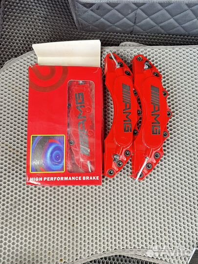 Накладки на суппорта amg