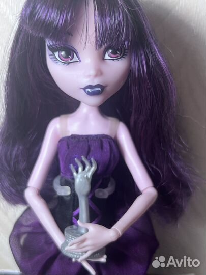 Кукла monster high Элизабет страх камера мотор