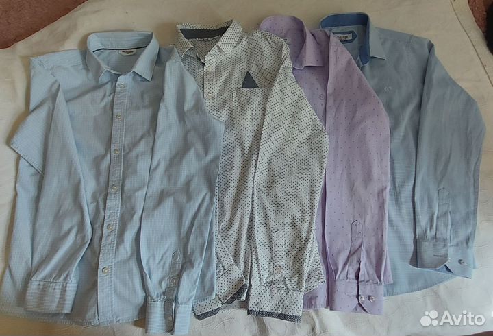 Рубашки школьные.158