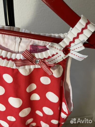 Яркое летнее платье