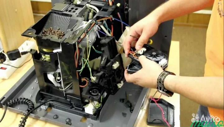 Ремонт кофемашин, кофеварок, чистка кофемашин