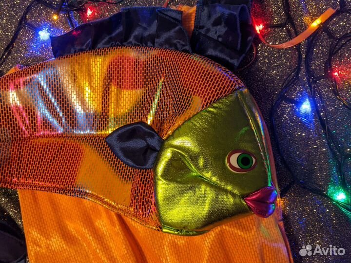 Костюм золотой рыбки напрокат