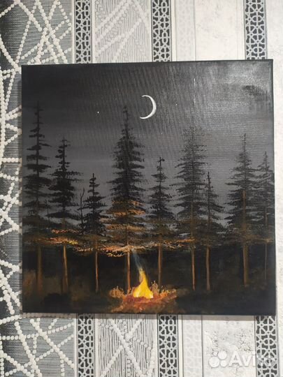 Авторская картина акриловыми красками