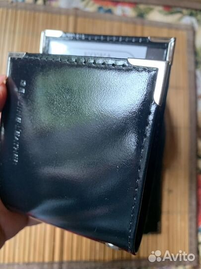 Обложка с окошком для удостоверения кожа