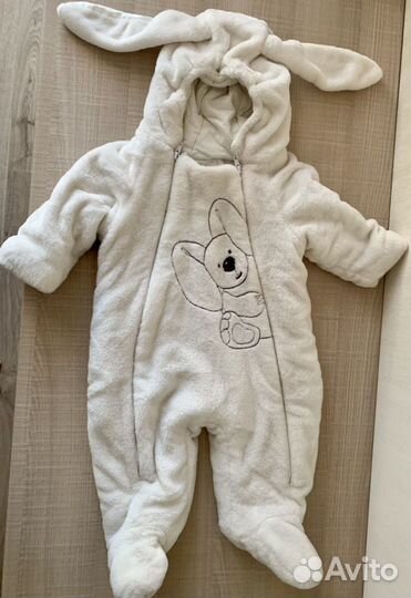 Комбинезон «Зайка» утепленный 74 размер
