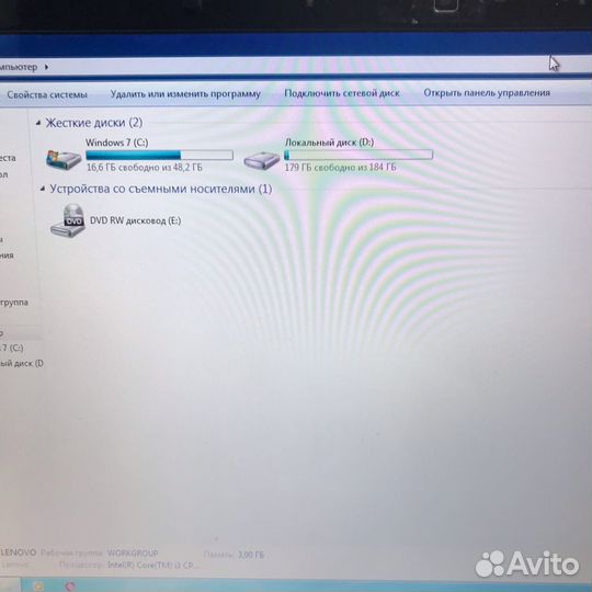 Ноутбук Lenovo core i3