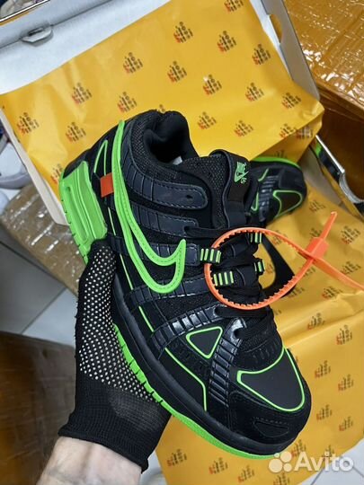 Off-White x Nike Air Rubber Dunk Black Green