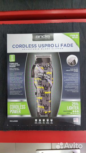 Машинка для стрижки Andis Cordless US Pro
