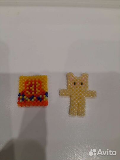 Подделки из бисера на леске