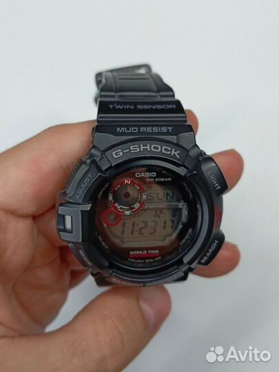 Мужские наручные часы casio g shock g9300 mudman