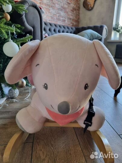 Игрушка качалка мышка nattou