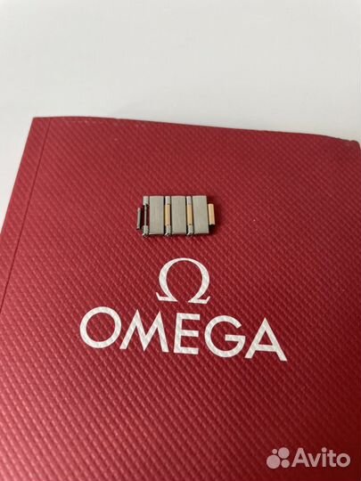 Omega Constallation звено 12 мм сталь-золото