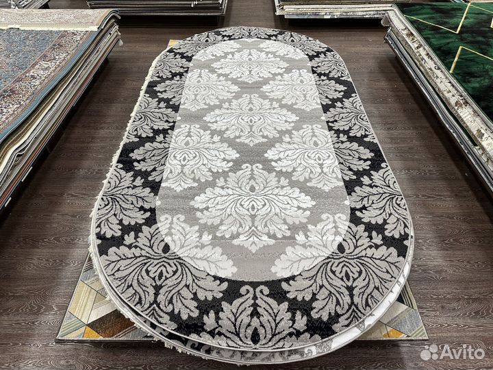 Ковер овальный новый 2х4м