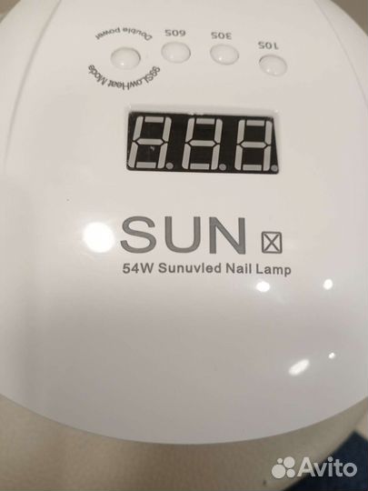 Лампа для маникюра SUN X