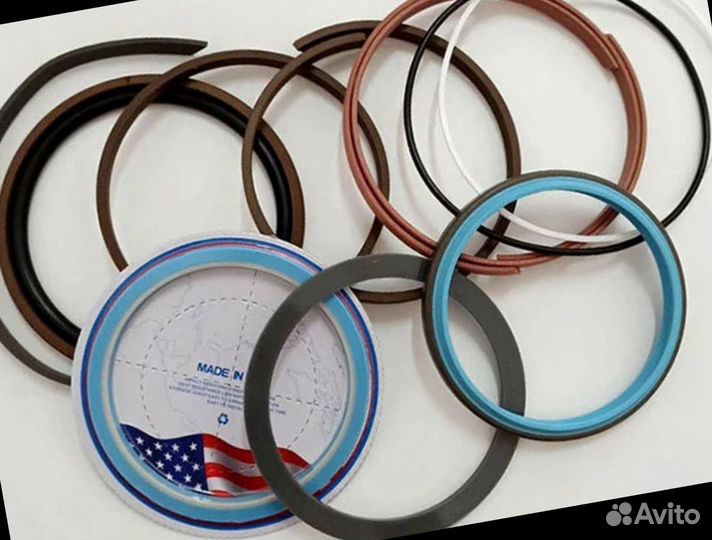 Комплект уплотнений гидроцилиндра ковша Hitachi/zx