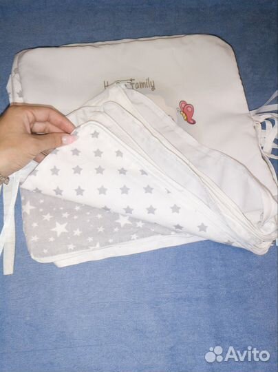 Круглый, овальный матрас, бортики, одеяло