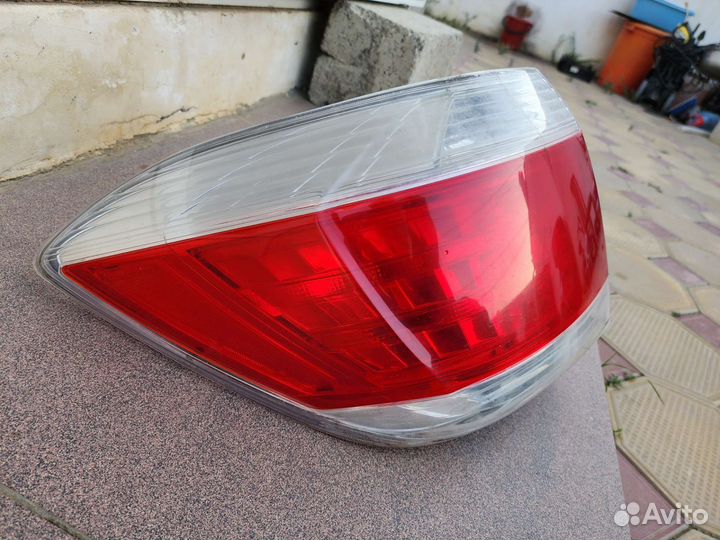 Фвра на Toyota Highlander задняя