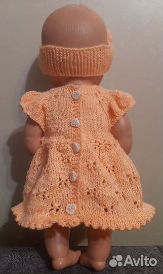 Вязаная одежда для кукол