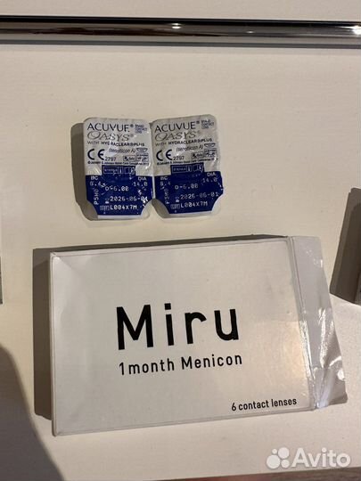 Линзы контактные