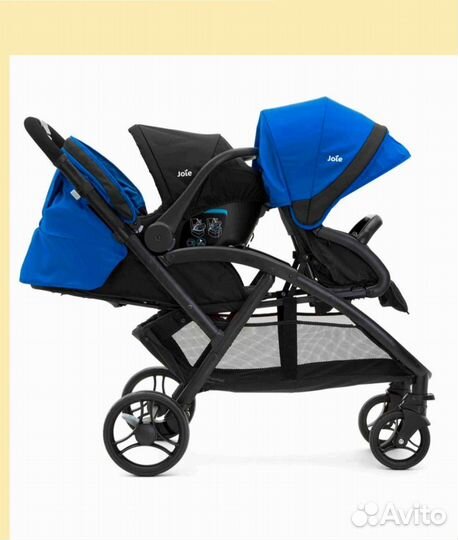 Прогулочная коляска для двойни или погодок