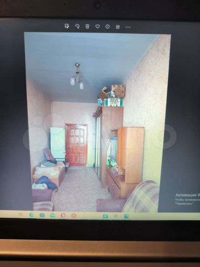 Комната 18 м² в 4-к., 2/2 эт.