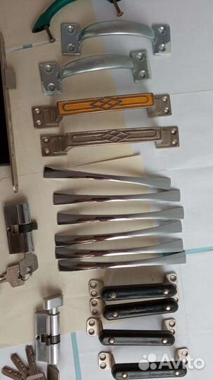 Мебельные ручки и дверные замки