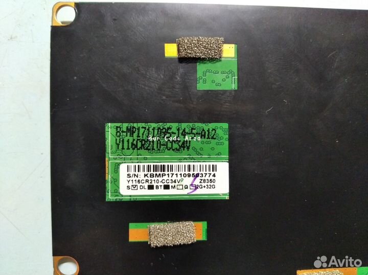 Плата Y116C ноутбука Prestigio smartbook