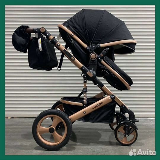 Коляска 2 в 1 luxmom новая