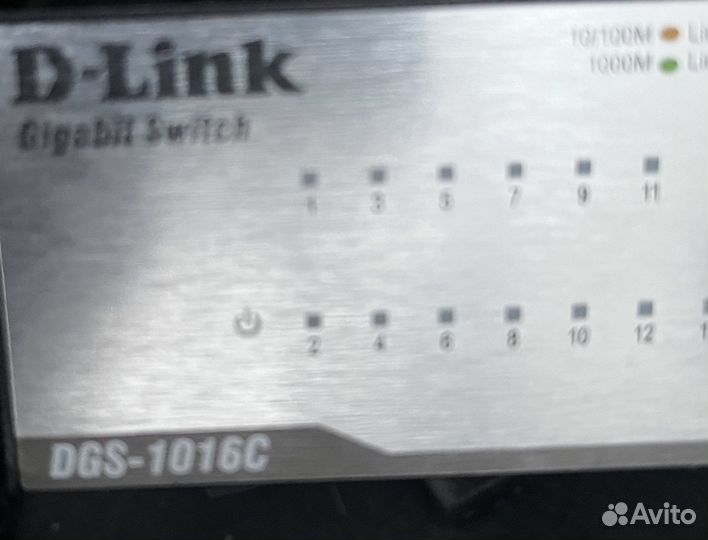 D link dgs 1016c