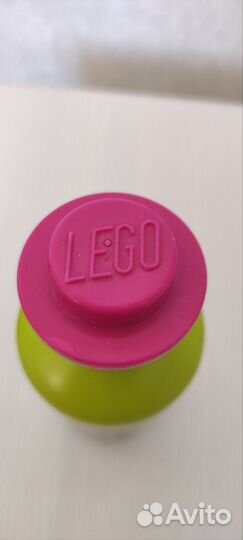 Бутылочка Lego friends с стаканом