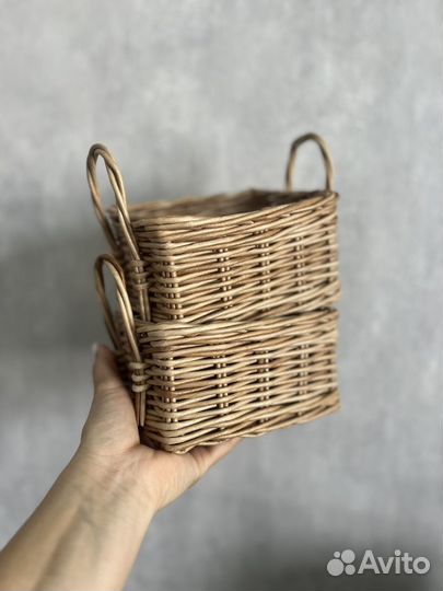 Корзина плетеная