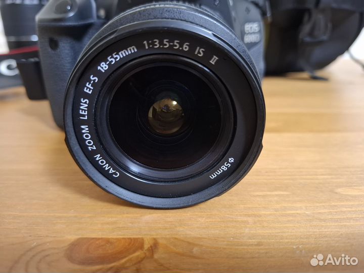 Canon EOS 600D c 2 объективами и фот вспышкой