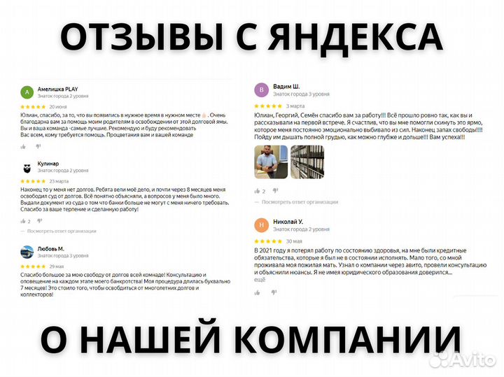 Банкротство Списание долгов