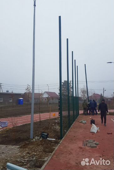 Забор сетка 3д