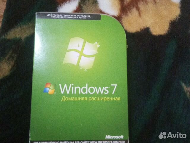 Лицензионная windows 7
