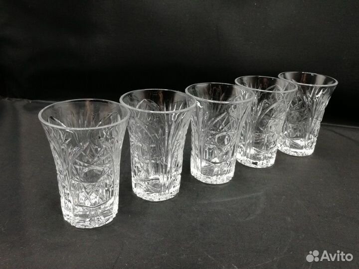 Хрустальные стопки хрусталь набор 5 шт. / 100 мл