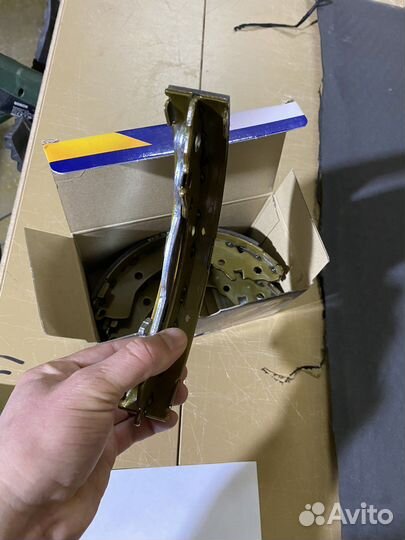 Колодки тормозные задние, Hyundai Solaris