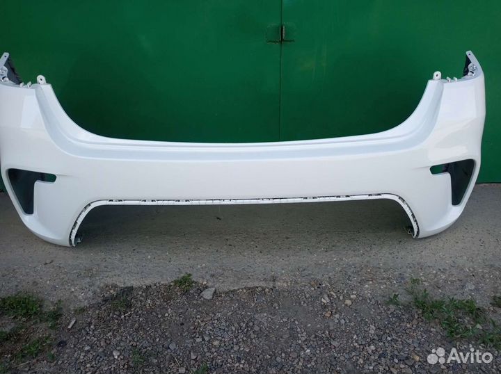 Бампер задний Киа рио