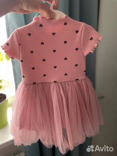 Платье на девочку 86