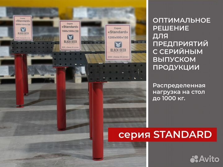 Сварочный стол 3D от производителя Black Deer