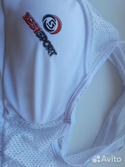 Защита груди женская для каратэ Bestsport (XS)