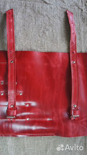 Скрутка для ножей, кожаная, ручной работы