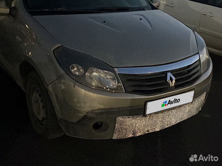 Renault Sandero Stepway 1.6 МТ, 2012, битый, 87 000 км