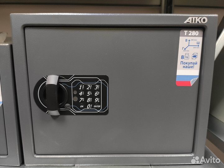 Сейф для денег aiko Т-280 EL